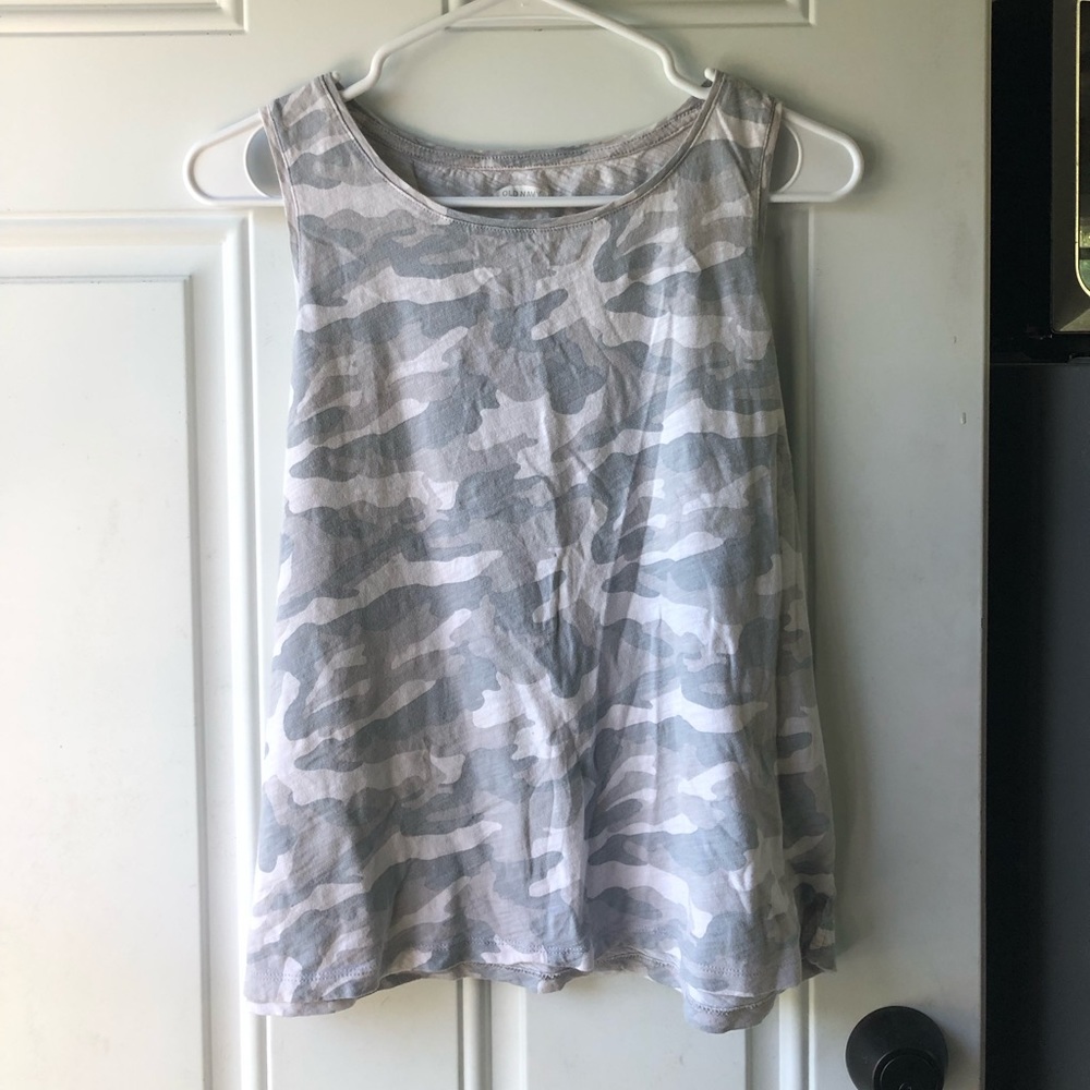 Old Navy Camo Tank Top